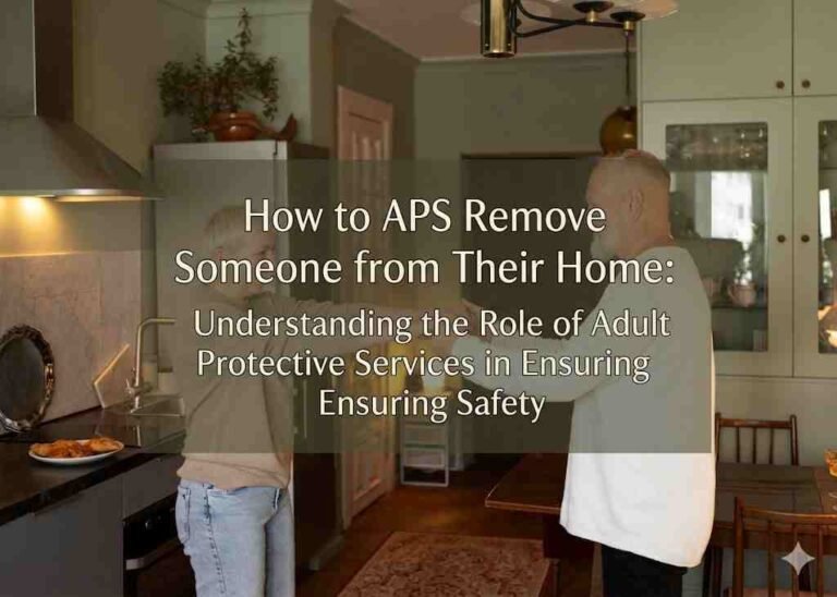 How to APS Remove Someone from Their Home: Understanding the Role of Adult Protective Services in Ensuring Safety