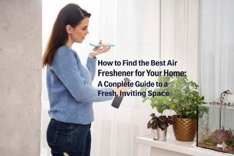 How to Find the Best Air Freshener for Your Home: A Complete Guide to a Fresh, Inviting Space