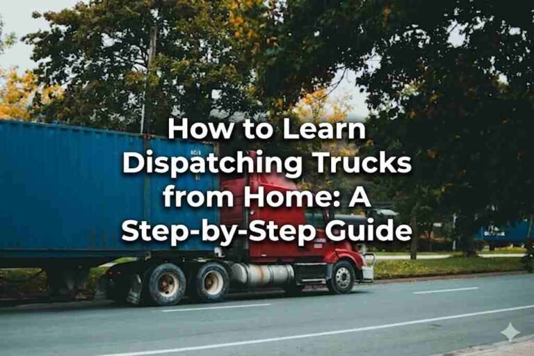 How to Learn Dispatching Trucks from Home: A Step-by-Step Guide