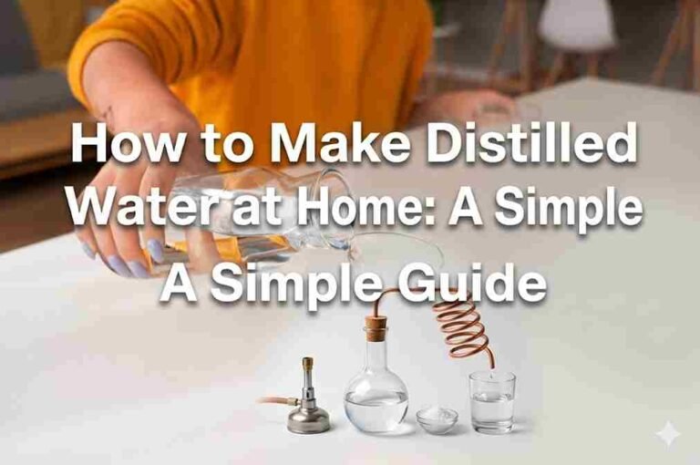How to Make Distilled Water at Home: A Simple Guide How to Make Distilled Water at Home: A Simple Guide