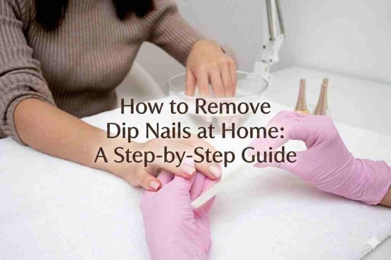 How to Remove Dip Nails at Home: A Step-by-Step Guide