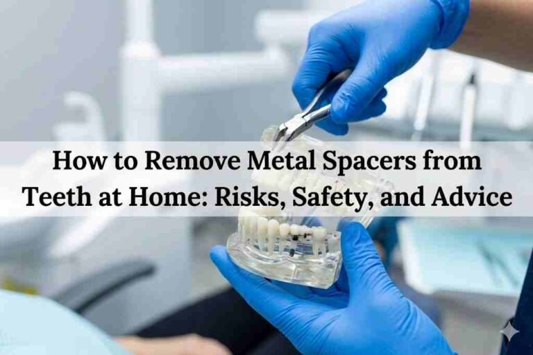 How to Remove Metal Spacers from Teeth at Home: Risks, Safety, and Advice