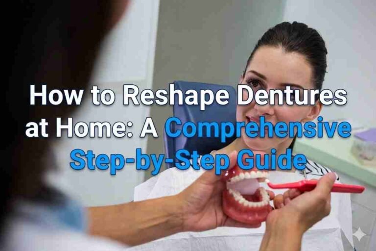 How to Reshape Dentures at Home: A Comprehensive Step-by-Step Guide