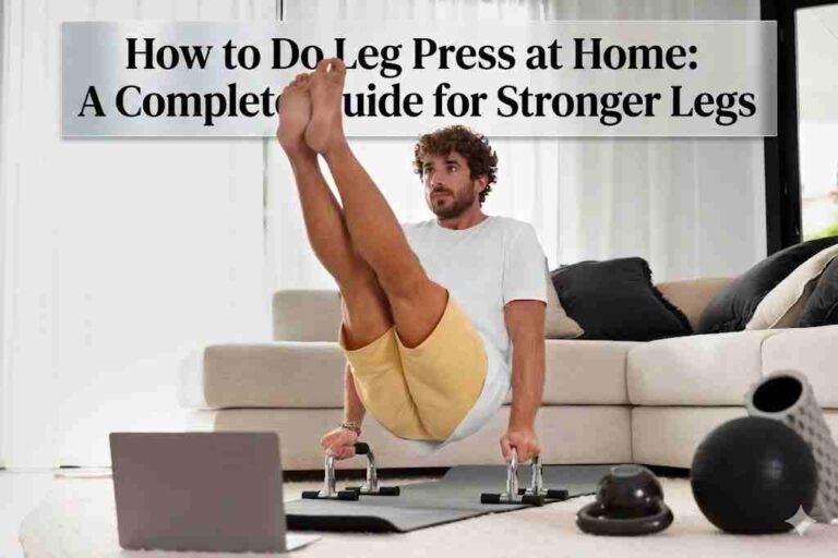 How to Do Leg Press at Home: A Complete Guide for Stronger Legs