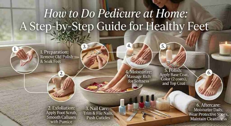 How to Do Pedicure at Home: A Step-by-Step Guide for Healthy Feet