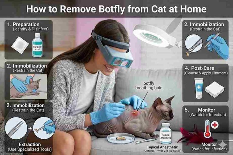 How to Remove Botfly from Cat at Home How to Remove Botfly from Cat at Home