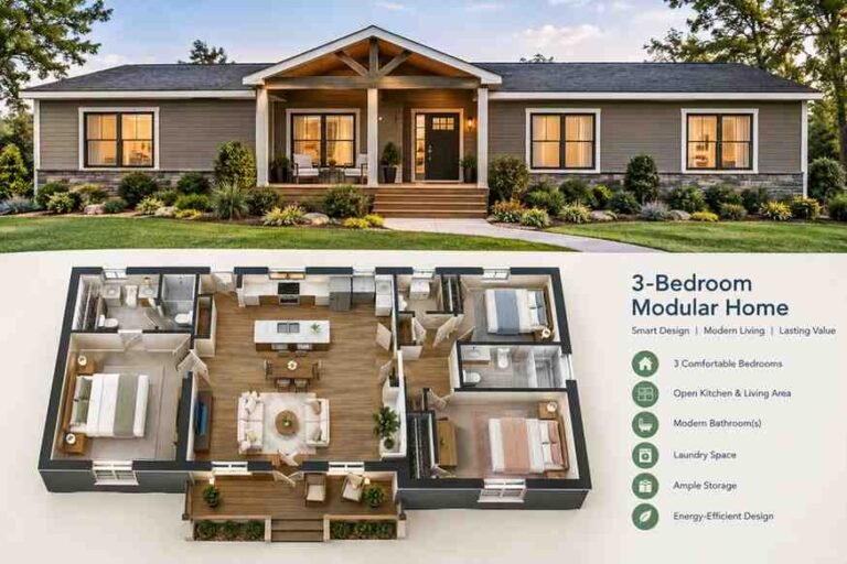 3-Bedroom Modular Home: A Smart, Comfortable, and Modern Housing Solution 3-Bedroom Modular Home A Smart, Comfortable, and Modern Housing Solution